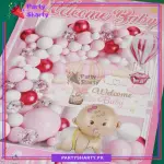 Welcome Baby Hot Air Foil Balloon