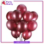 Latex Balloons for Birthday Party Decoration - Pack of 25