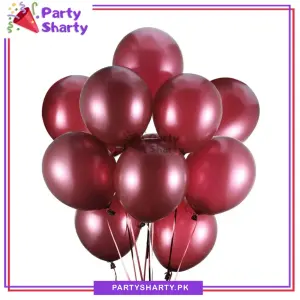 Latex Balloons for Birthday Party Decoration - Pack of 25